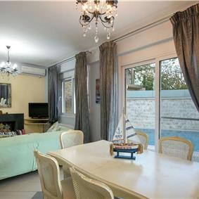 7 bedroom seaside villa with pool, Kassiopi, sleeps 13